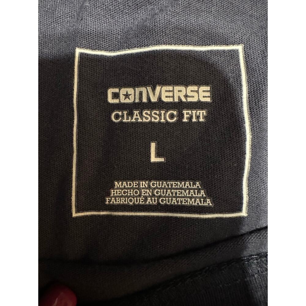 Converse Navy Blue/Red/White Size: Classic Fit Large T-shirt - Picture 2 of 2